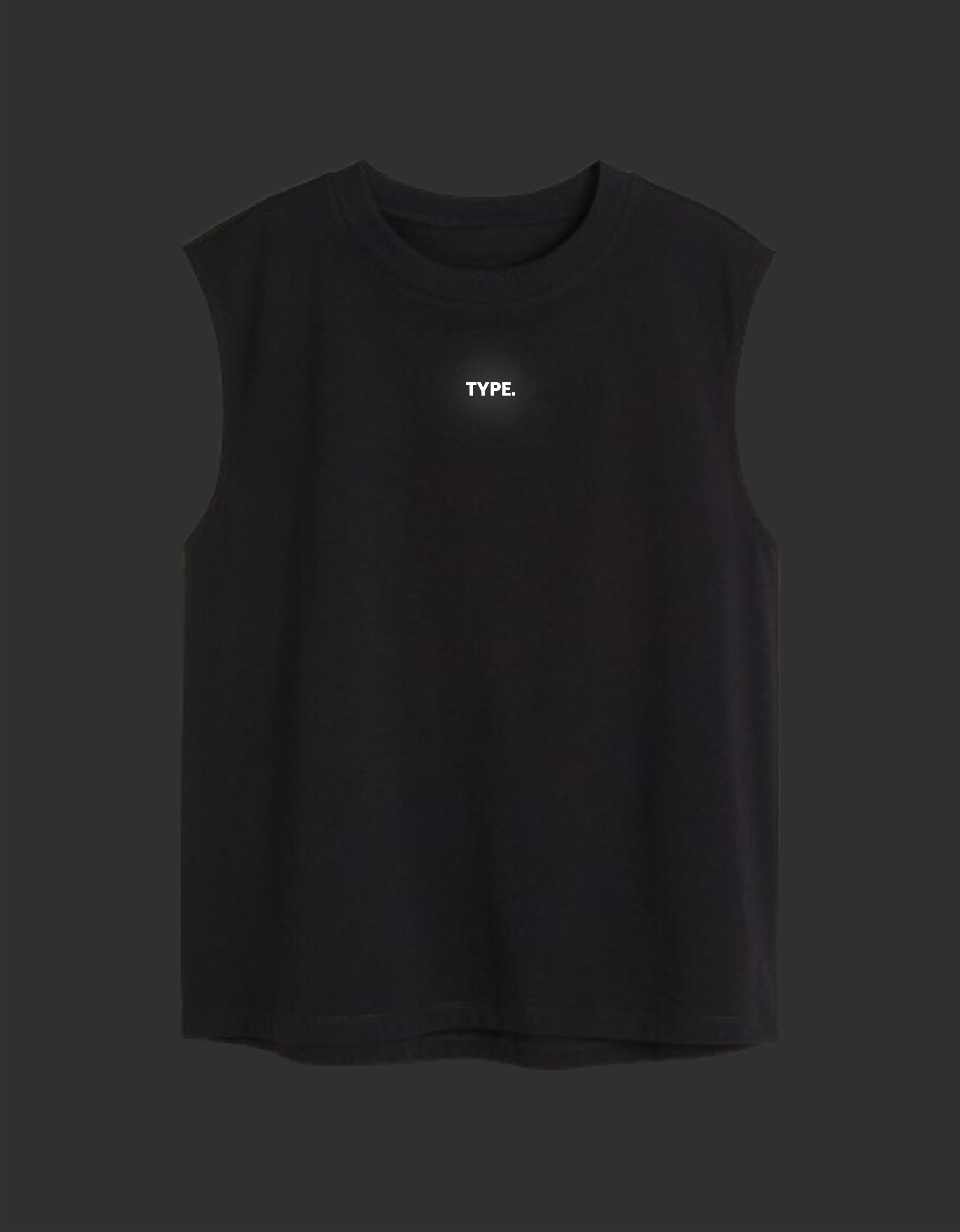 Reflective Sleeveless Tee