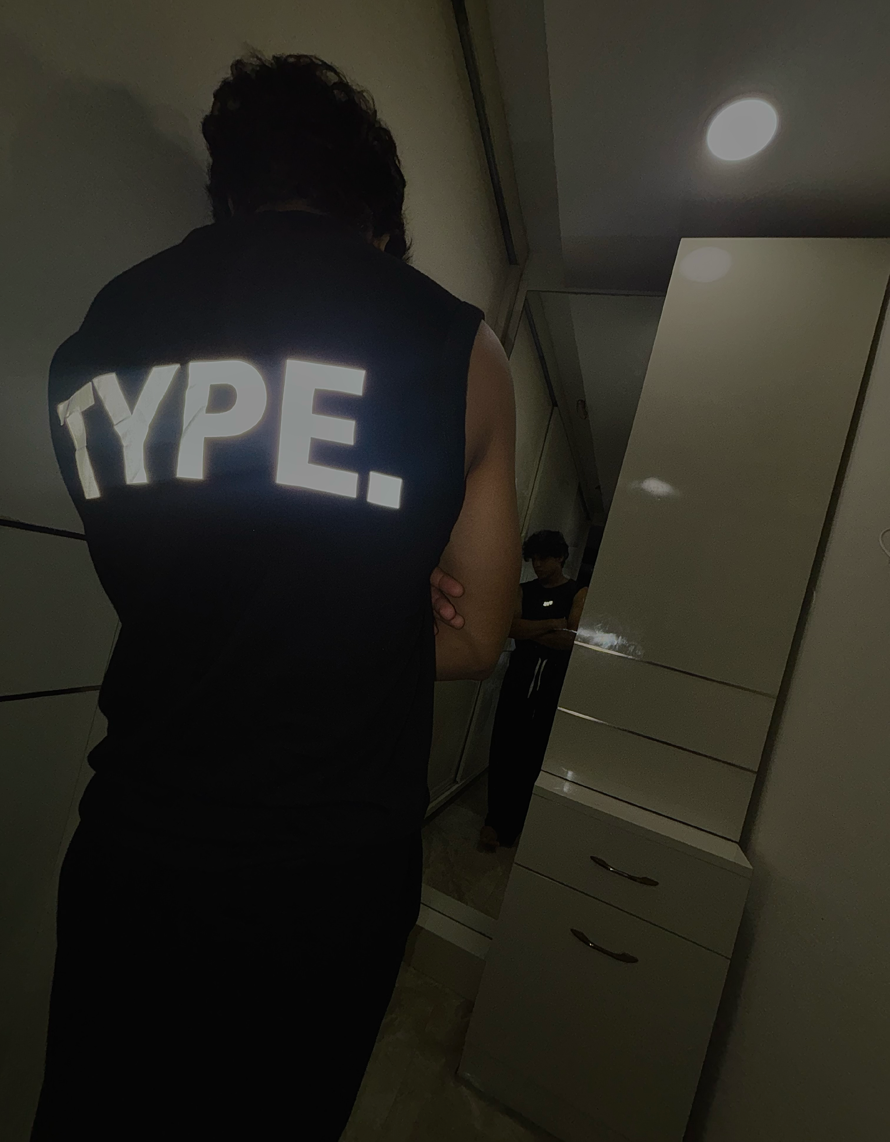 Reflective Sleeveless Tee